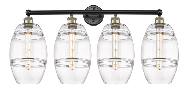Innovations Lighting Vaz 8" Bath Vanity Light - Black Antique Brass