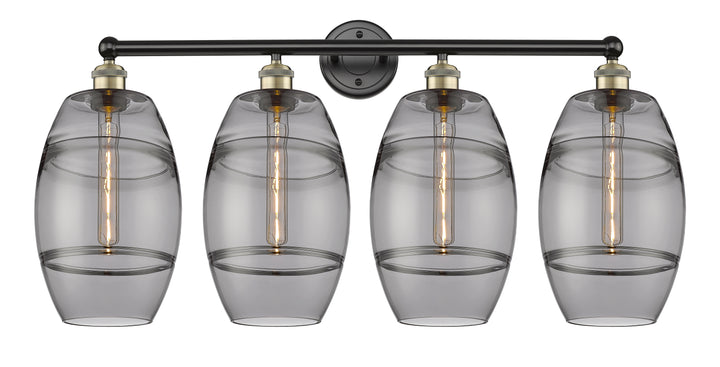 Innovations Lighting Vaz 8" Bath Vanity Light - Black Antique Brass