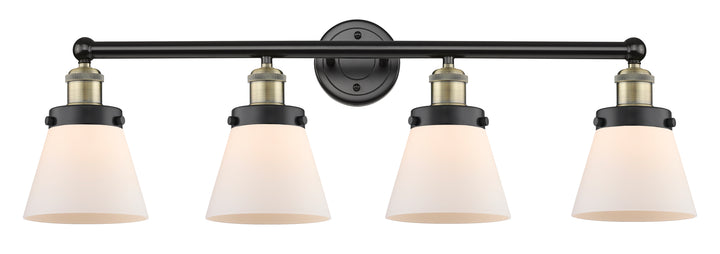 Innovations Lighting Cone 6" Bath Vanity Light - Black Antique Brass
