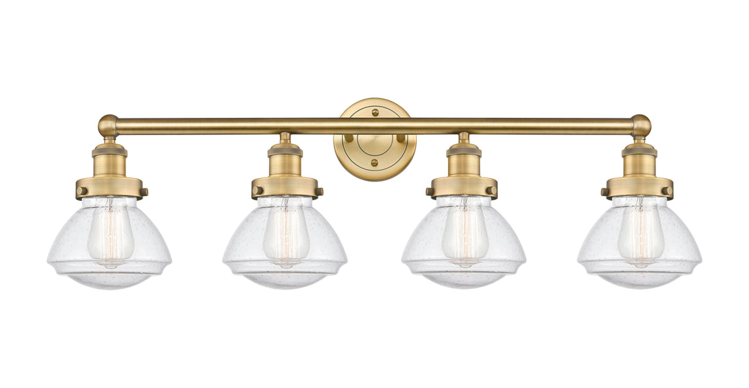 Innovations Lighting Olean 6.75" Bath Vanity Light - Brushed Brass