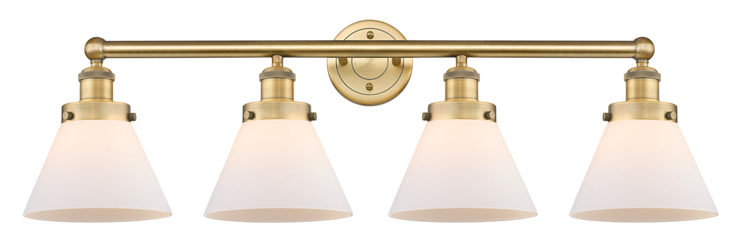 Innovations Lighting Cone 8" Bath Vanity Light - Brushed Brass