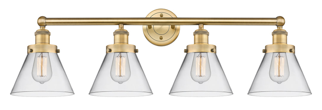 Innovations Lighting Cone 8" Bath Vanity Light - Brushed Brass