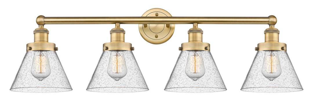 Innovations Lighting Cone 8" Bath Vanity Light - Brushed Brass