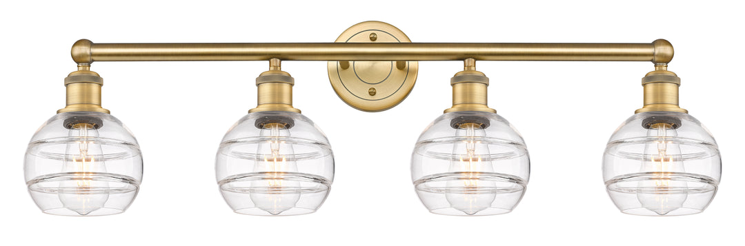 Innovations Lighting Rochester 6" Bath Vanity Light - Brushed Brass