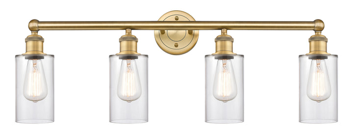 Innovations Lighting Clymer 4" Bath Vanity Light - Brushed Brass