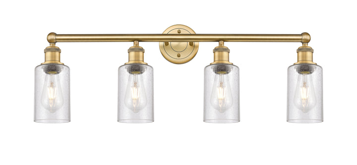 Innovations Lighting Clymer 4" Bath Vanity Light - Brushed Brass