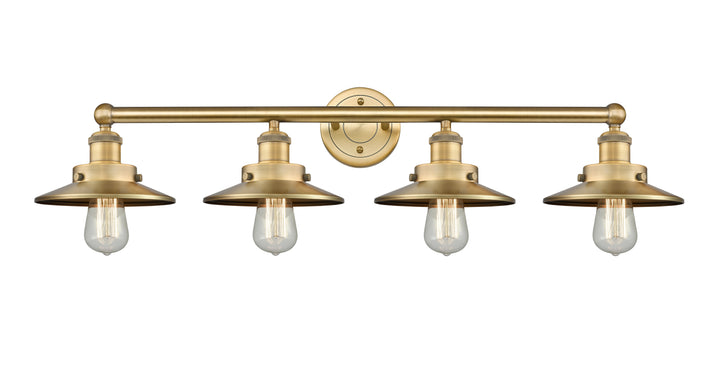 Innovations Lighting Railroad 8" Bath Vanity Light - Brushed Brass Vanity Lights Innovations Lighting Default Title  