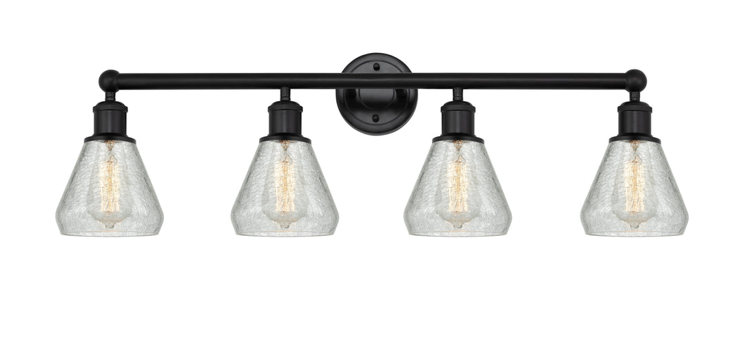Innovations Lighting Conesus 6" Bath Vanity Light - Matte Black