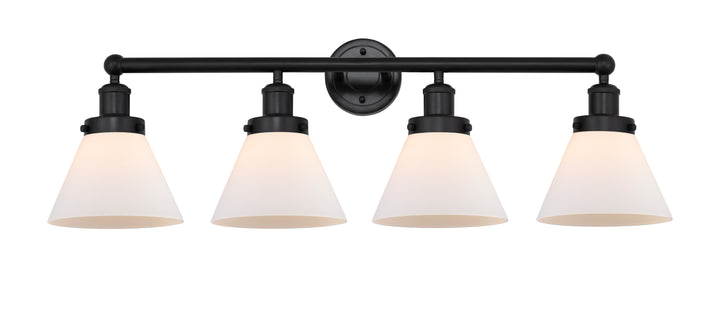 Innovations Lighting Cone 8" Bath Vanity Light - Matte Black