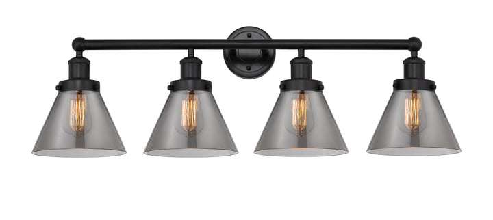 Innovations Lighting Cone 8" Bath Vanity Light - Matte Black