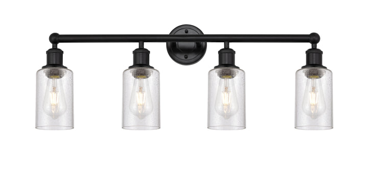 Innovations Lighting Clymer 4" Bath Vanity Light - Matte Black