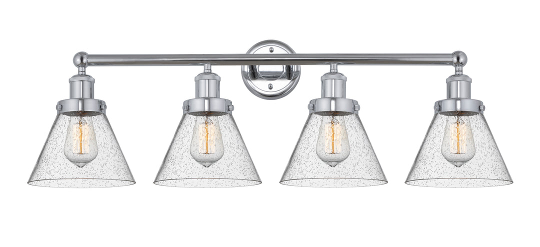 Innovations Lighting Cone 8" Bath Vanity Light - Polished Chrome