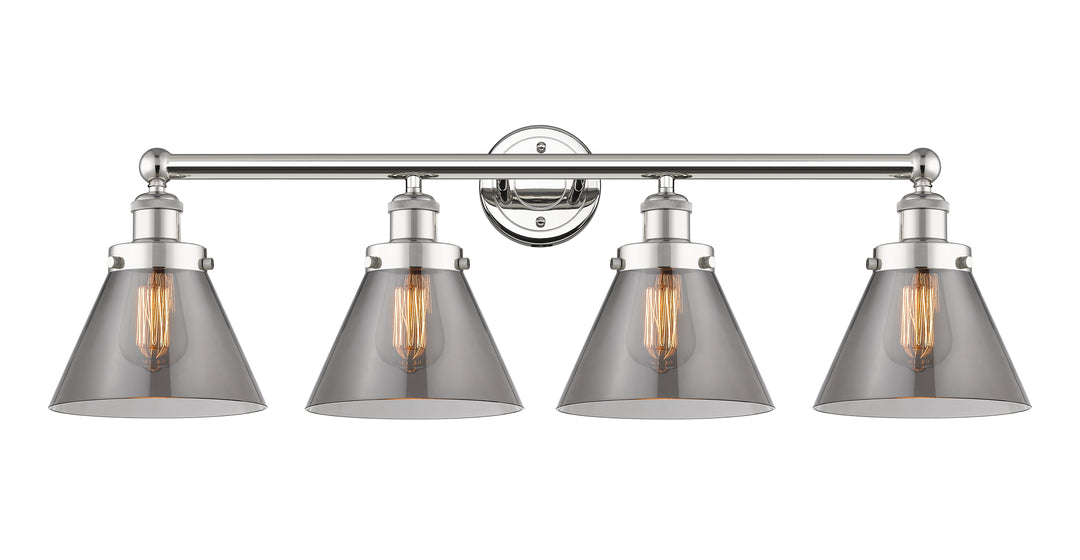 Innovations Lighting Cone 8" Bath Vanity Light - Polished Nickel