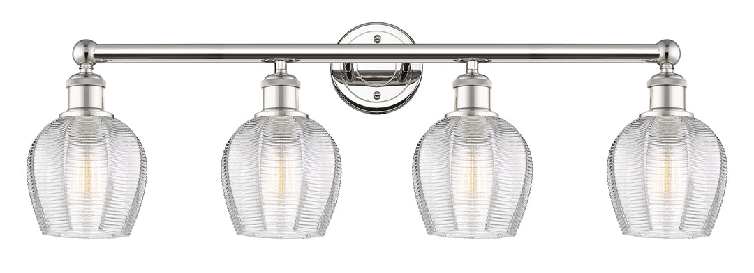 Innovations Lighting Norfolk 6" Bath Vanity Light - Polished Nickel