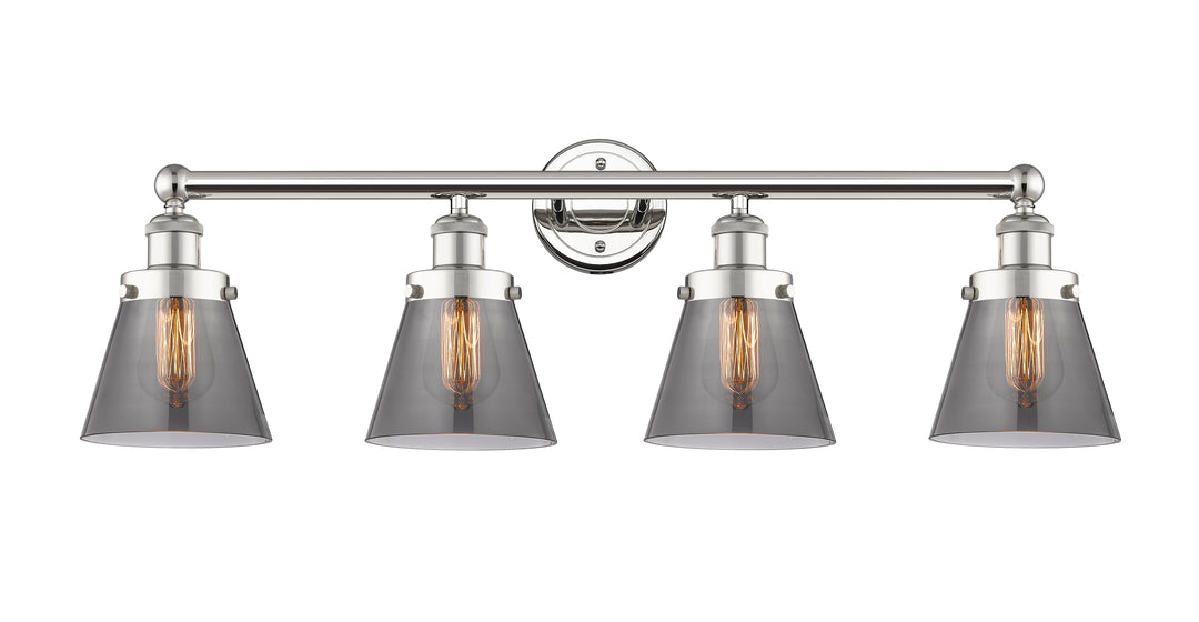 Innovations Lighting Cone 6" Bath Vanity Light - Polished Nickel