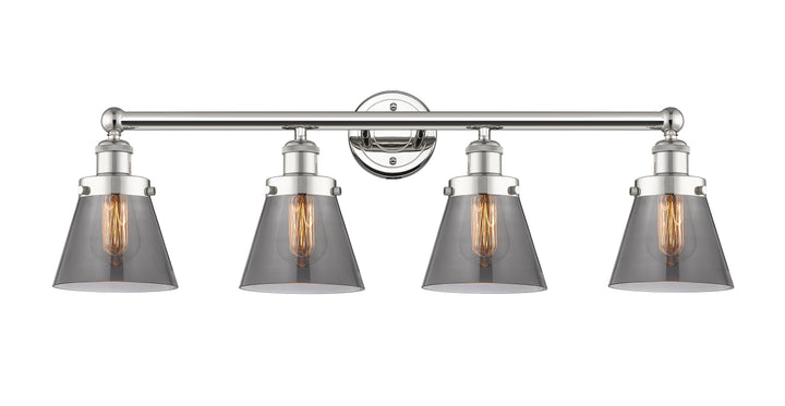 Innovations Lighting Cone 6" Bath Vanity Light - Polished Nickel