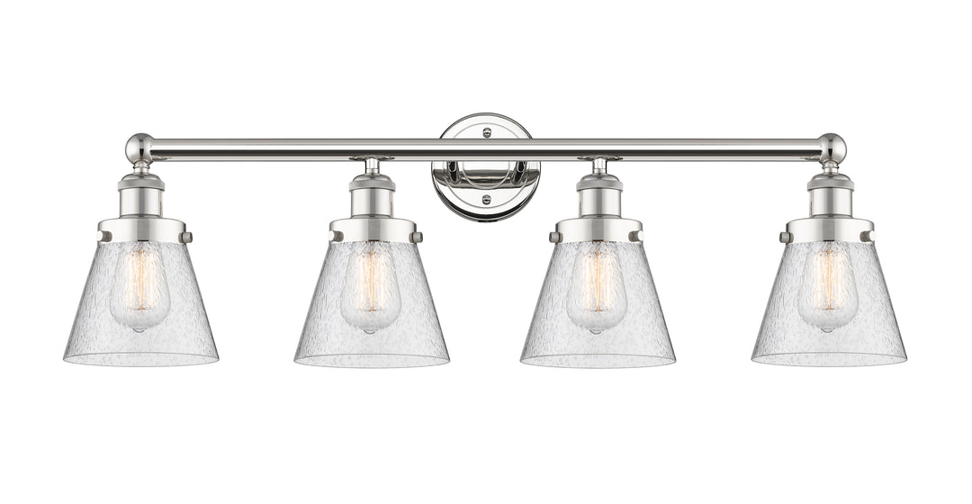 Innovations Lighting Cone 6" Bath Vanity Light - Polished Nickel