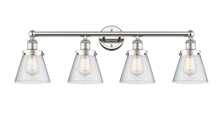 Innovations Lighting Cone 6" Bath Vanity Light - Polished Nickel