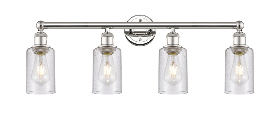 Innovations Lighting Clymer 4" Bath Vanity Light - Polished Nickel