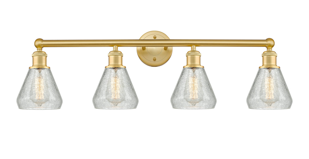 Innovations Lighting Conesus 6" Bath Vanity Light - Satin Gold