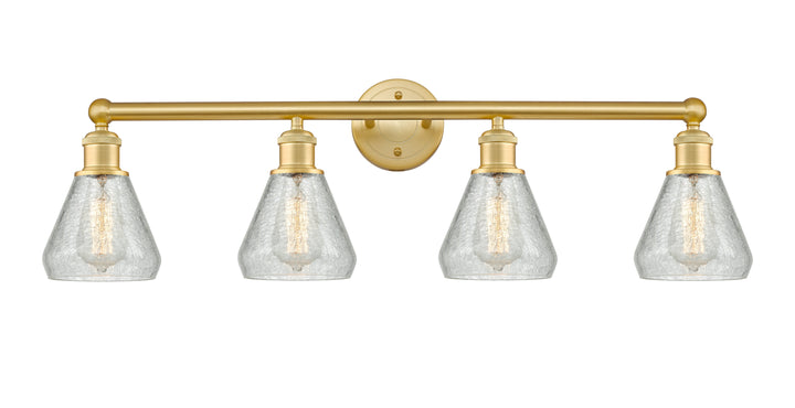 Innovations Lighting Conesus 6" Bath Vanity Light - Satin Gold