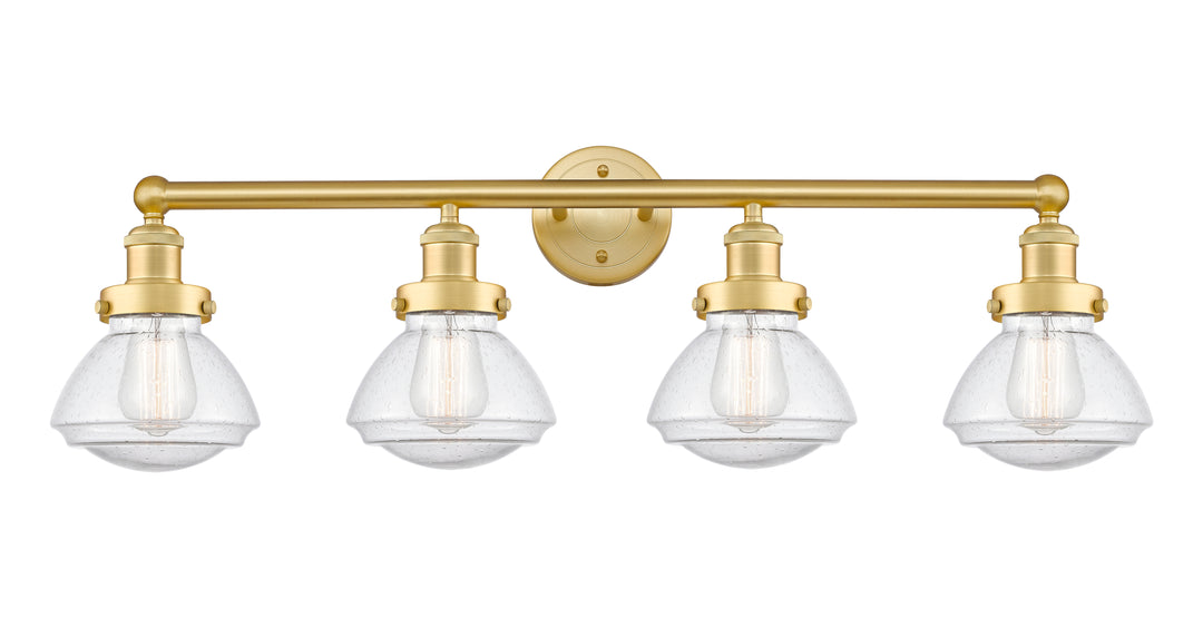 Innovations Lighting Olean 6.75" Bath Vanity Light - Satin Gold