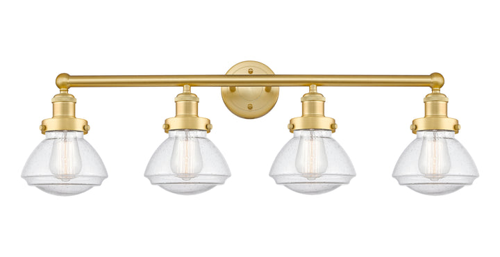 Innovations Lighting Olean 6.75" Bath Vanity Light - Satin Gold