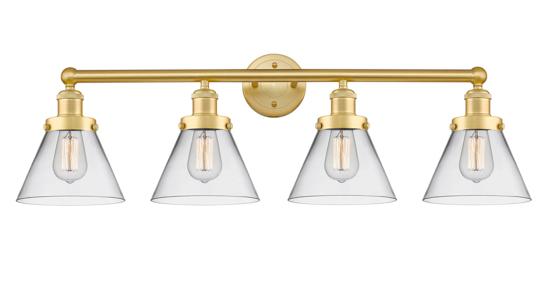 Innovations Lighting Cone 8" Bath Vanity Light - Satin Gold