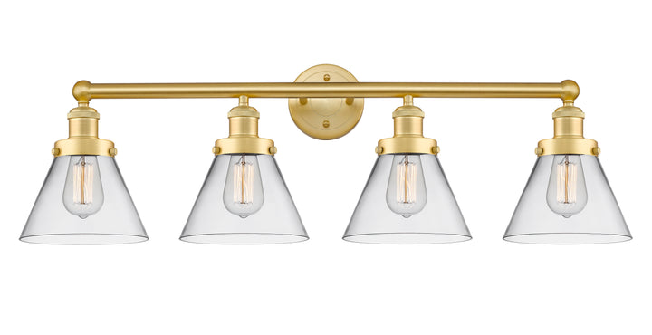 Innovations Lighting Cone 8" Bath Vanity Light - Satin Gold