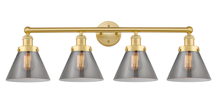 Innovations Lighting Cone 8" Bath Vanity Light - Satin Gold