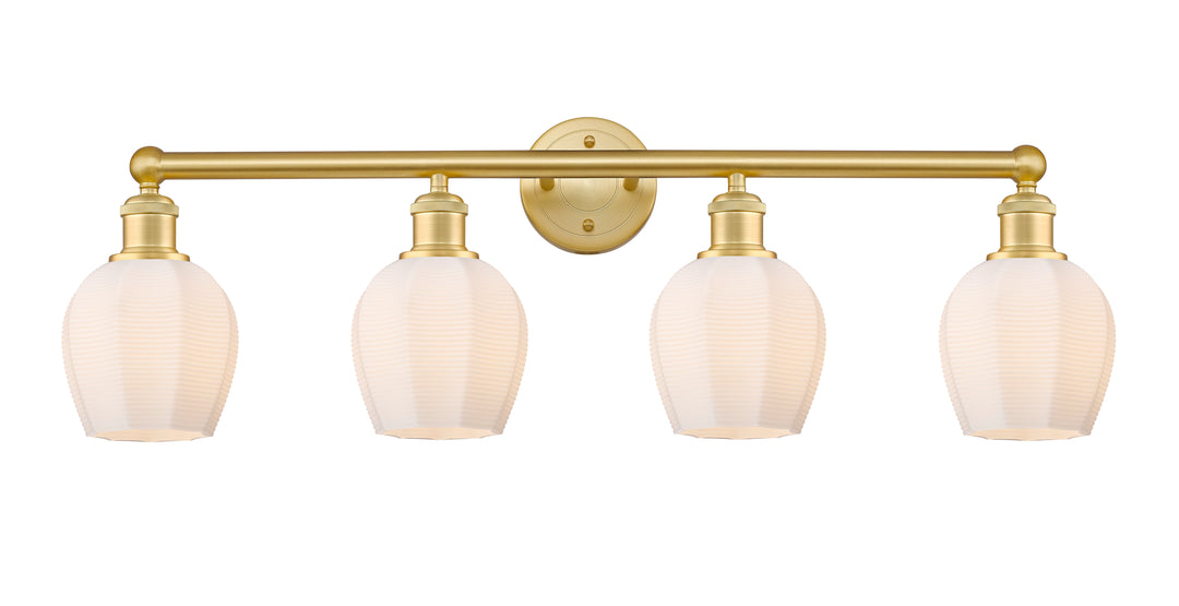 Innovations Lighting Norfolk 6" Bath Vanity Light - Satin Gold