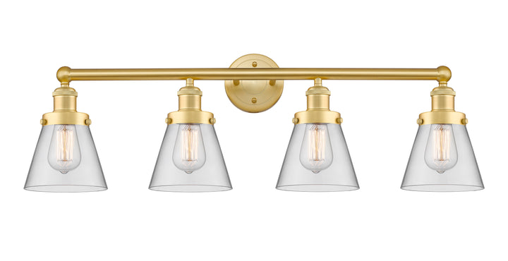 Innovations Lighting Cone 6" Bath Vanity Light - Satin Gold