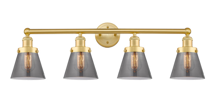 Innovations Lighting Cone 6" Bath Vanity Light - Satin Gold
