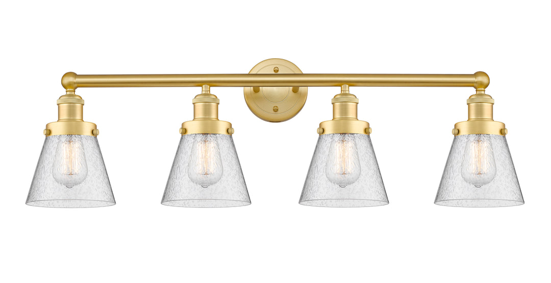 Innovations Lighting Cone 6" Bath Vanity Light - Satin Gold