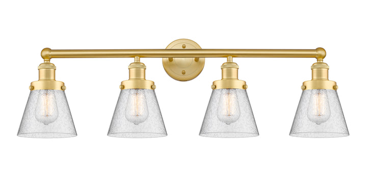 Innovations Lighting Cone 6" Bath Vanity Light - Satin Gold