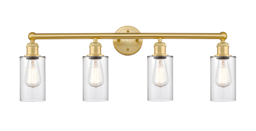 Innovations Lighting Clymer 4" Bath Vanity Light - Satin Gold