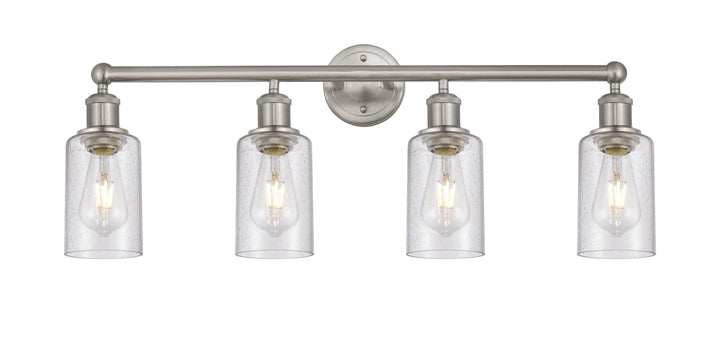 Innovations Lighting Clymer 4" Bath Vanity Light - Brushed Satin Nickel