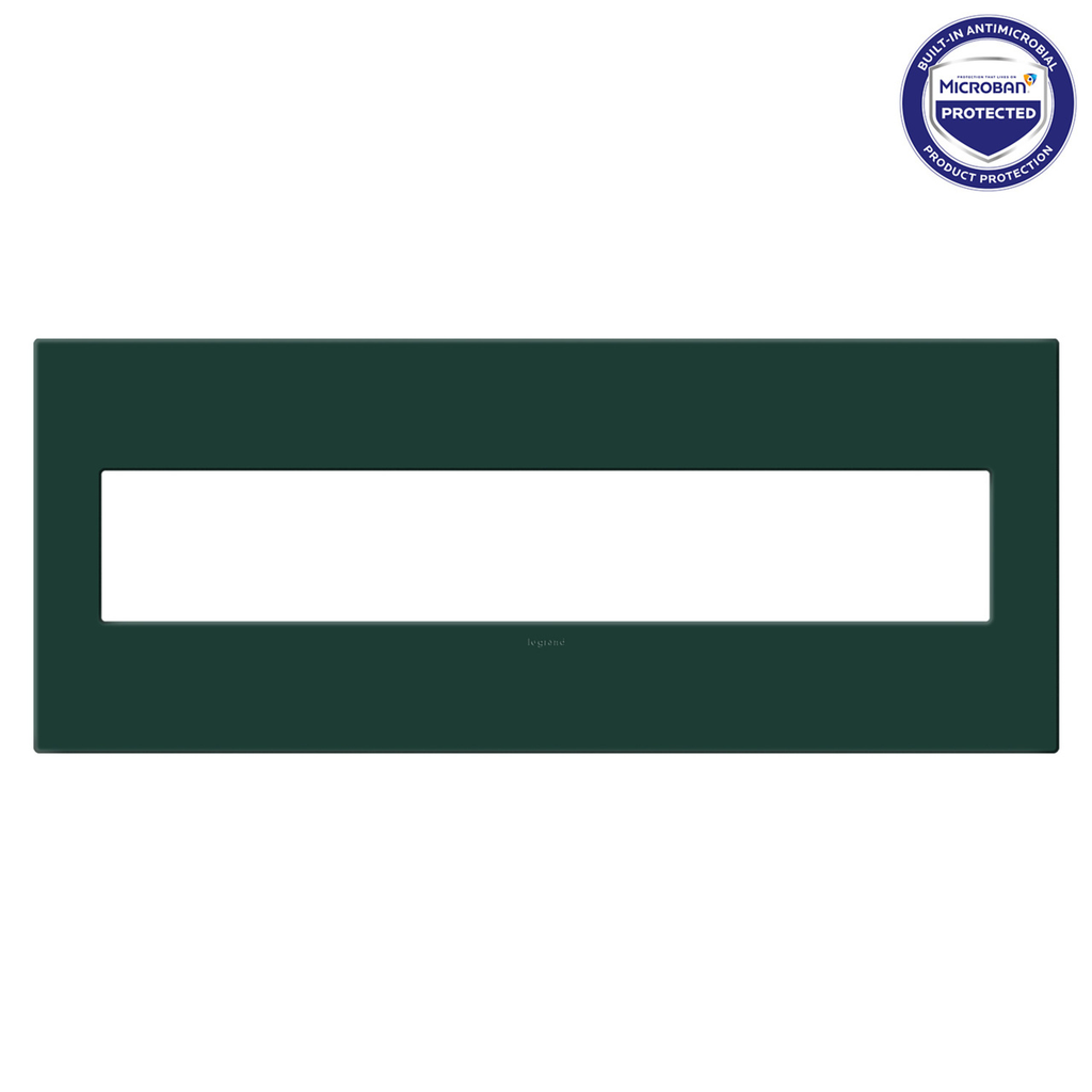 Legrand adorne Evergreen 6-Gang wall plate