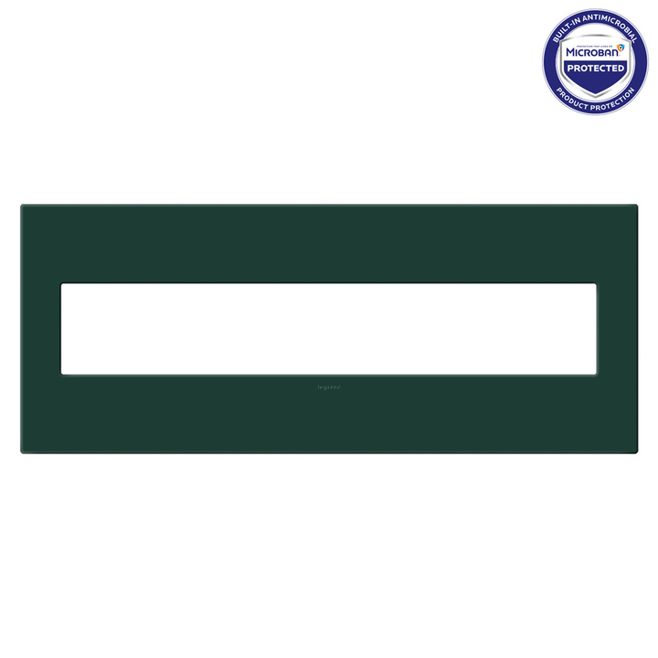 Legrand adorne Evergreen 6-Gang wall plate