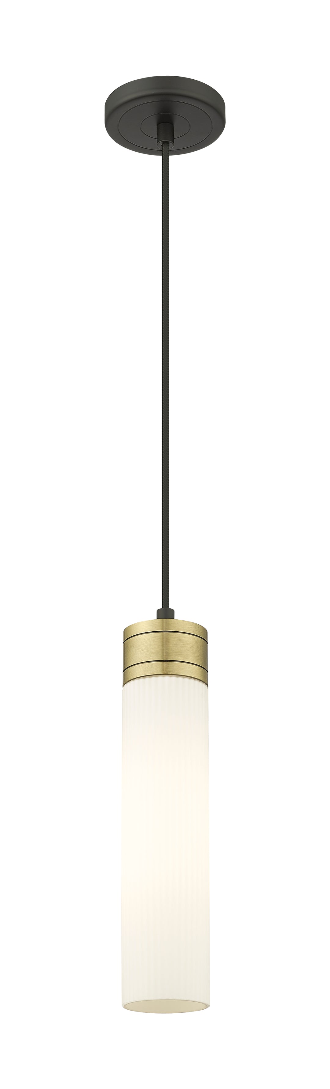 Innovations Lighting Boreas 11" Mini Pendant - Black Antique Brass Mini-Pendants Innovations Lighting   