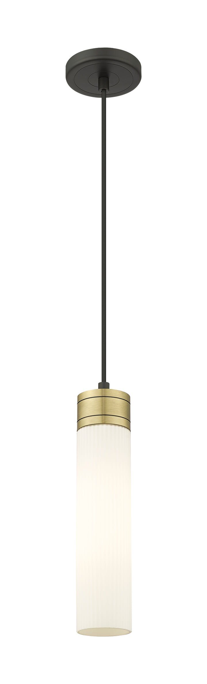 Innovations Lighting Boreas 11" Mini Pendant - Black Antique Brass Mini-Pendants Innovations Lighting   