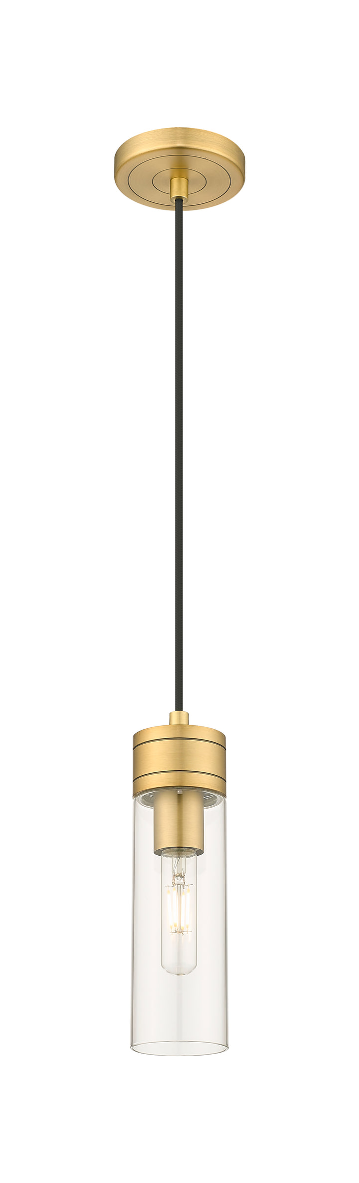 Innovations Lighting Boreas 8" Mini Pendant - Brushed Brass Mini-Pendants Innovations Lighting   