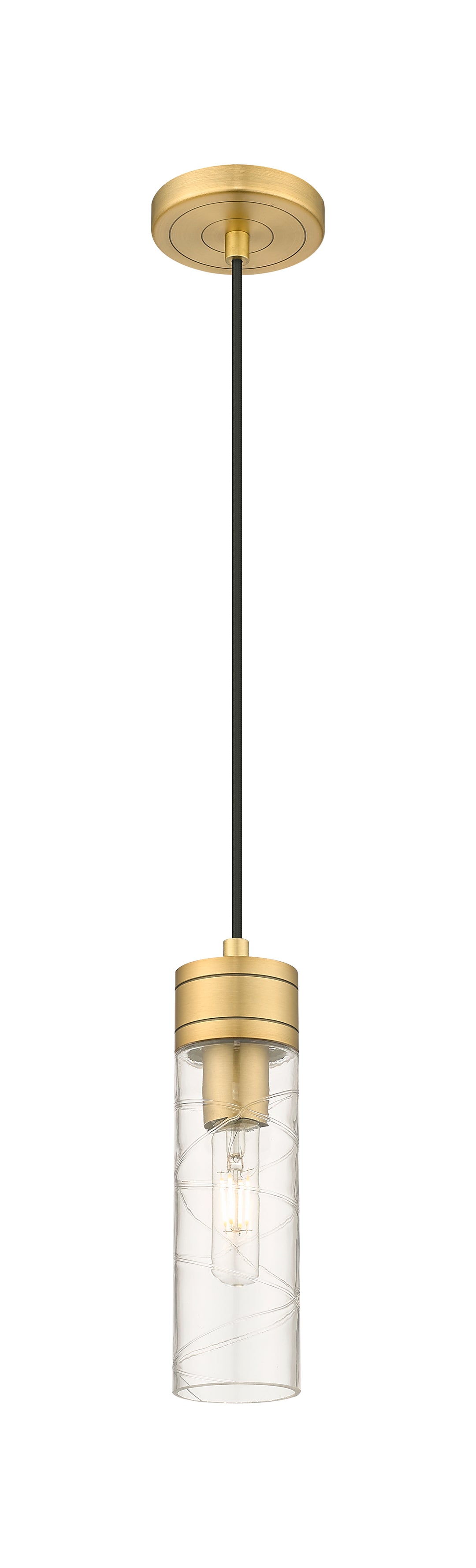 Innovations Lighting Boreas 8" Mini Pendant - Brushed Brass Mini-Pendants Innovations Lighting   