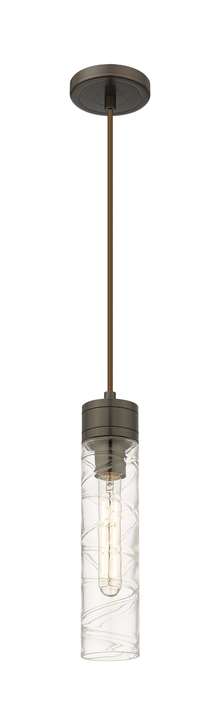 Innovations Lighting Boreas 11" Mini Pendant - Oil Rubbed Bronze Mini-Pendants Innovations Lighting   