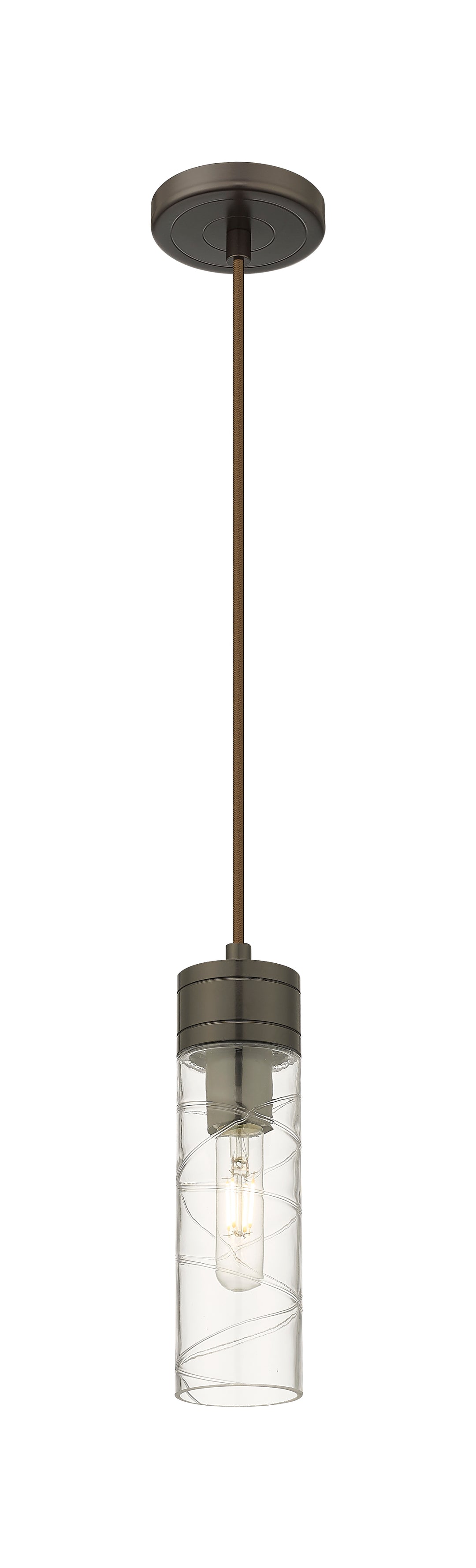 Innovations Lighting Boreas 8" Mini Pendant - Oil Rubbed Bronze Mini-Pendants Innovations Lighting   