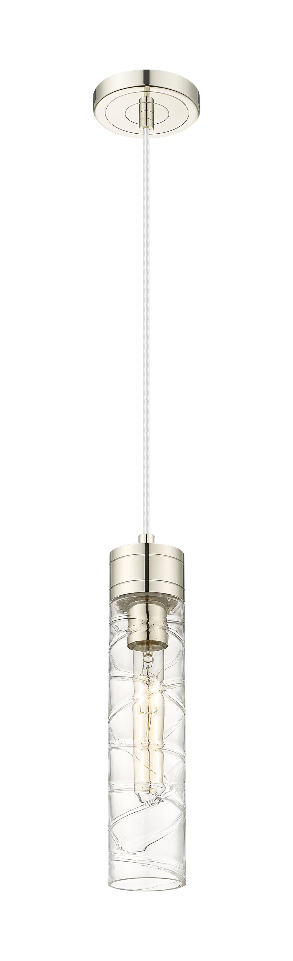 Innovations Lighting Boreas 11" Mini Pendant - Polished Nickel Mini-Pendants Innovations Lighting   