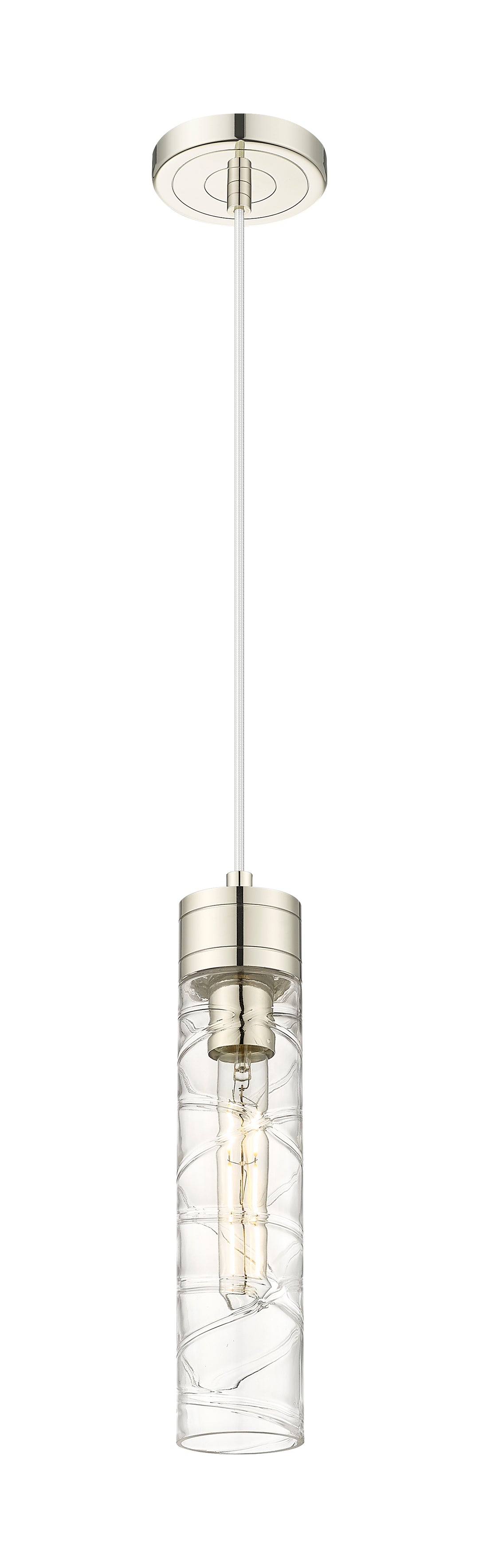 Innovations Lighting Boreas 11" Mini Pendant - Polished Nickel Mini-Pendants Innovations Lighting   