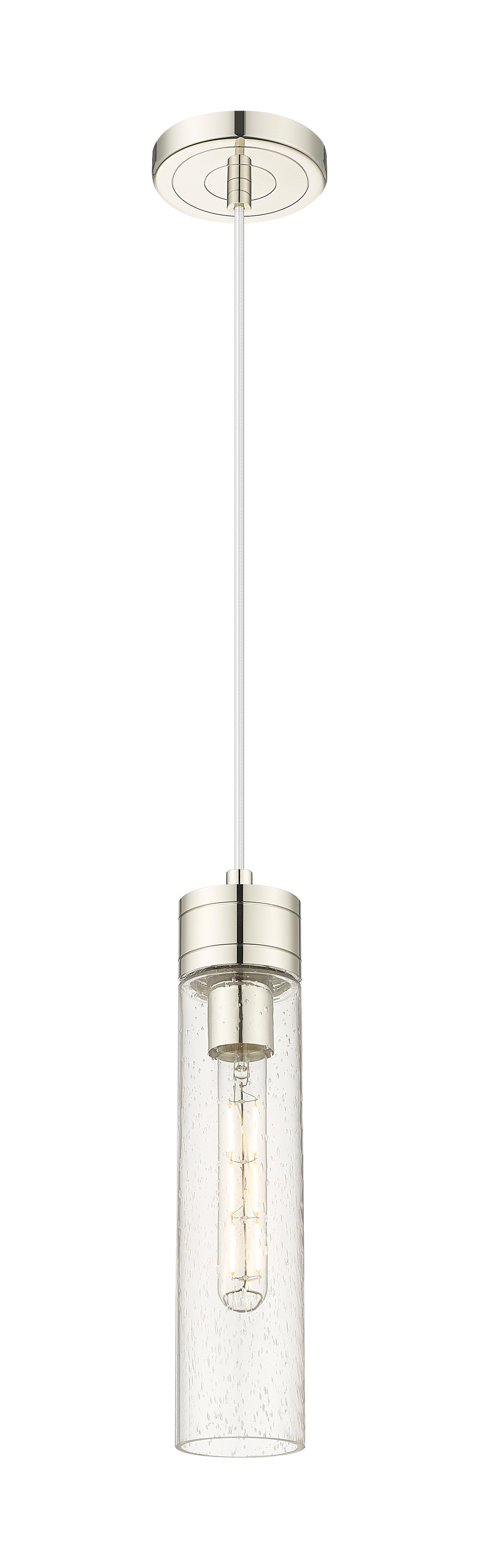 Innovations Lighting Boreas 11" Mini Pendant - Polished Nickel Mini-Pendants Innovations Lighting   