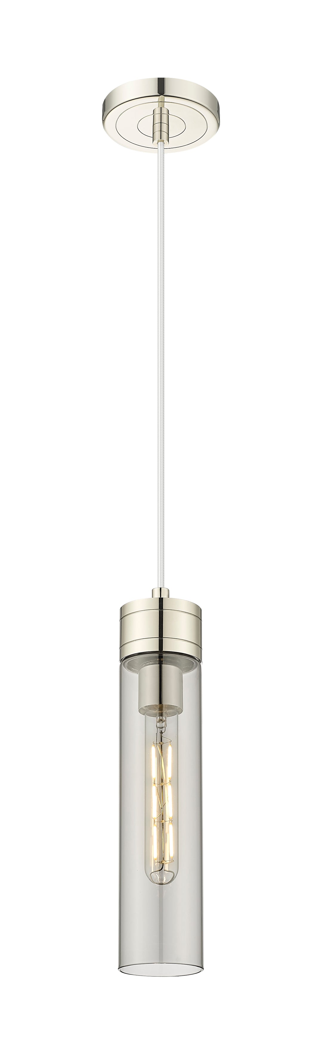 Innovations Lighting Boreas 11" Mini Pendant - Polished Nickel Mini-Pendants Innovations Lighting   