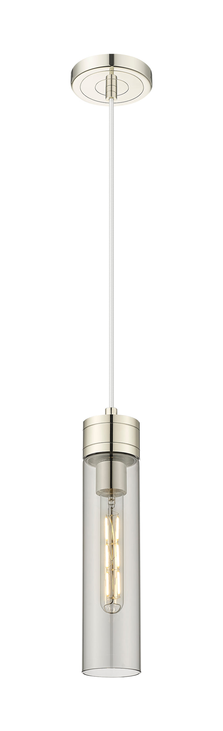 Innovations Lighting Boreas 11" Mini Pendant - Polished Nickel Mini-Pendants Innovations Lighting   